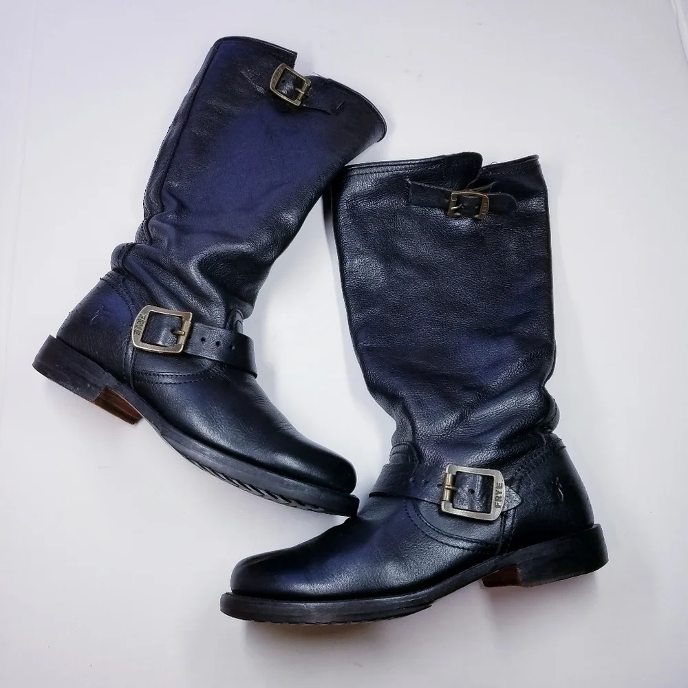 🌸Frye | Classic Leather‎ Knee Length Boots size 7